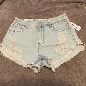 PacSun High Rise Festival Women’s Jean Shorts 25